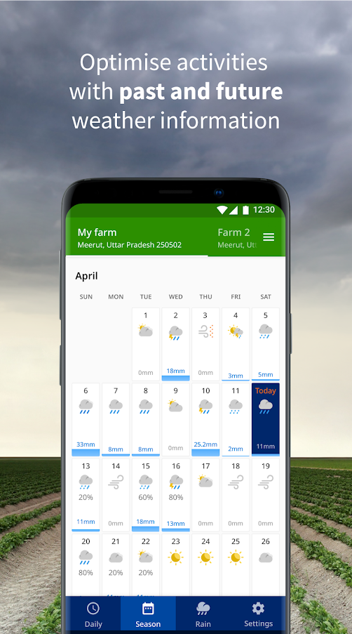 FarmWeather - Your farm, your weather