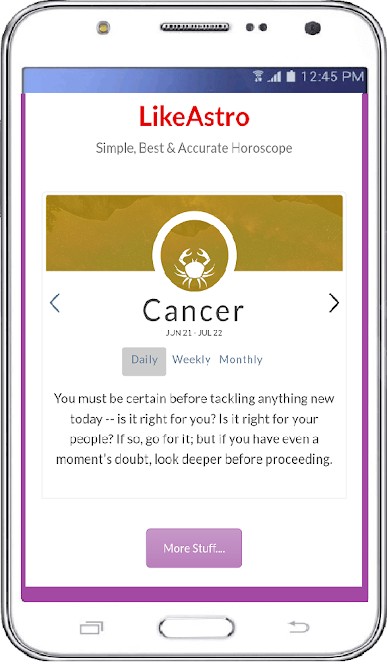 LikeAstro Horoscope app