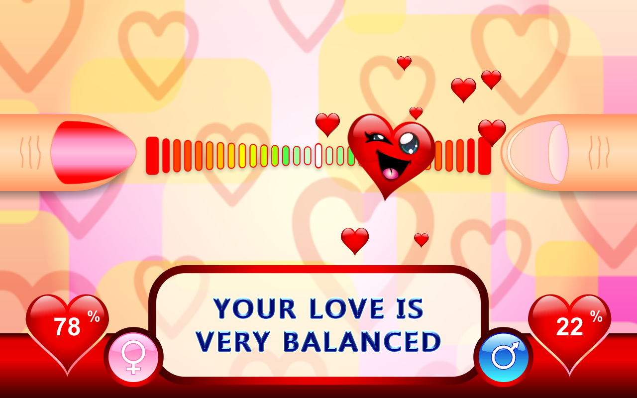 Love Test Scanner. Loves me, yes or no?