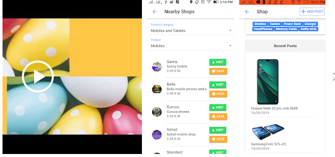 ShopNet - Local Shopping app
