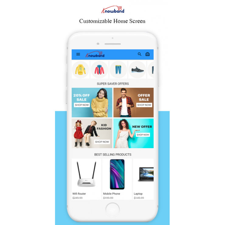 Nautica WooCommerce Mobile App
