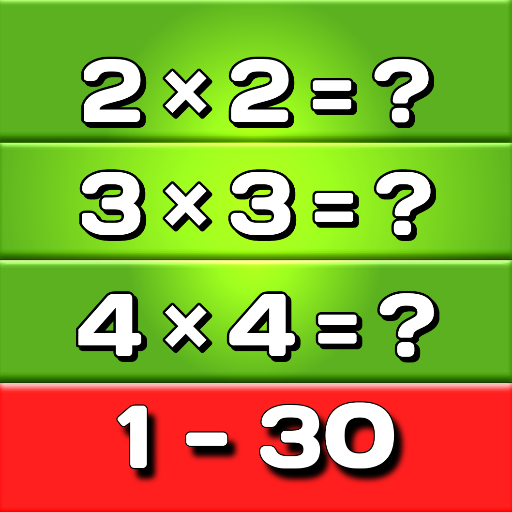 Multiplication Table - Times table chart 1 to 30