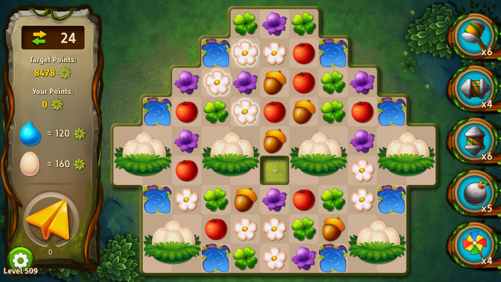 Mystery Forest - Match 3 Puzzle Game(Rich Reward)