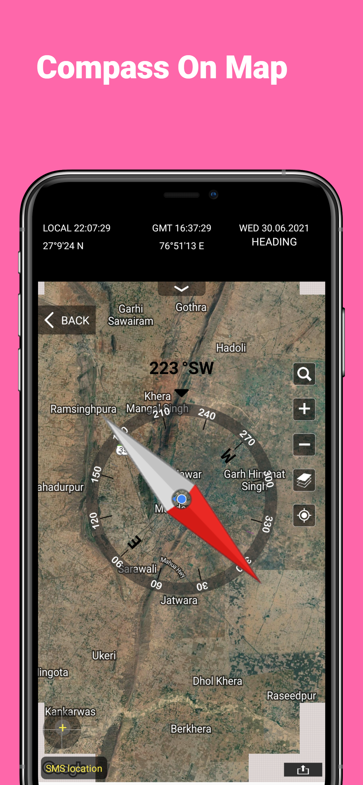 Real Compass – Smart digital Compass App