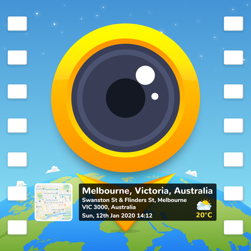 GPS video camera: Video stamp & watermark on video