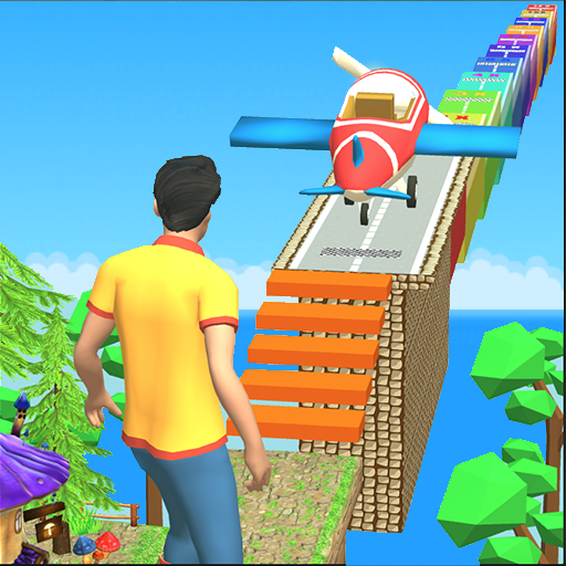 Jungle Fly Run Race 3D Game - Sky Glider Simulator