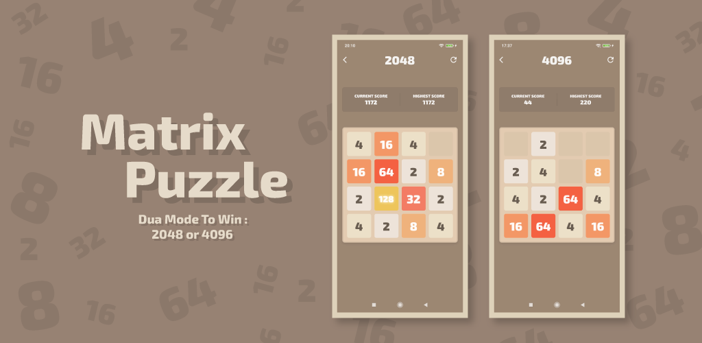 Matrix Puzzle - 2048 Or 4096