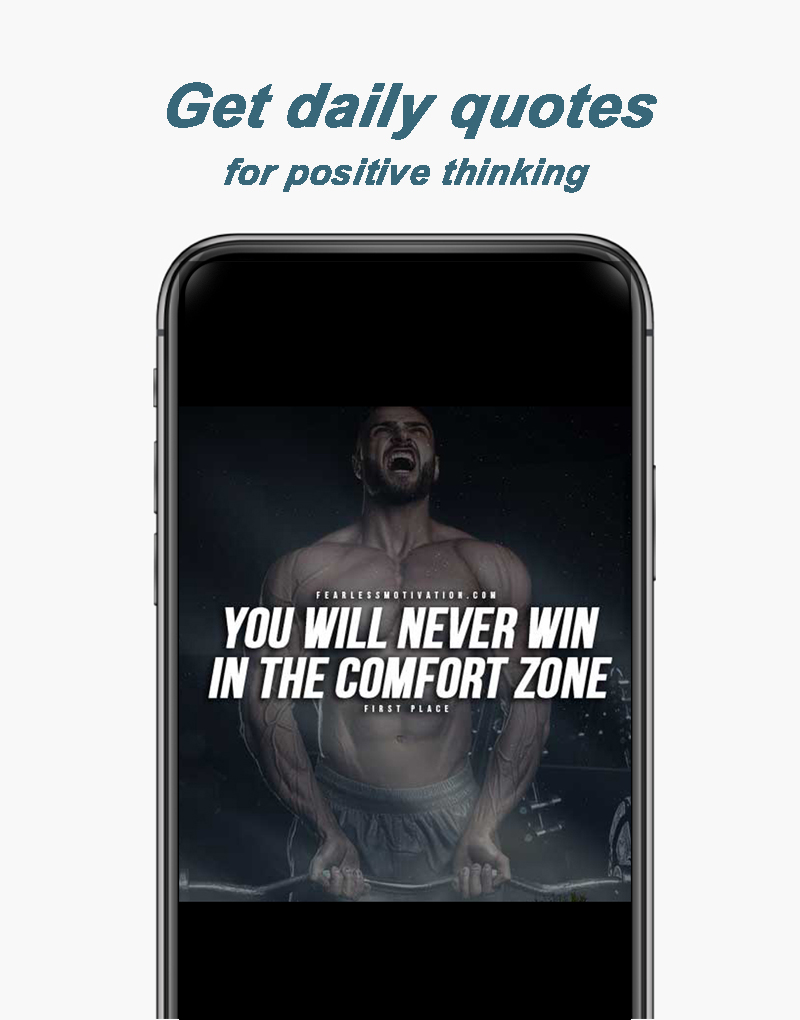 Self Motivation App - Motivation App - Men Quotes