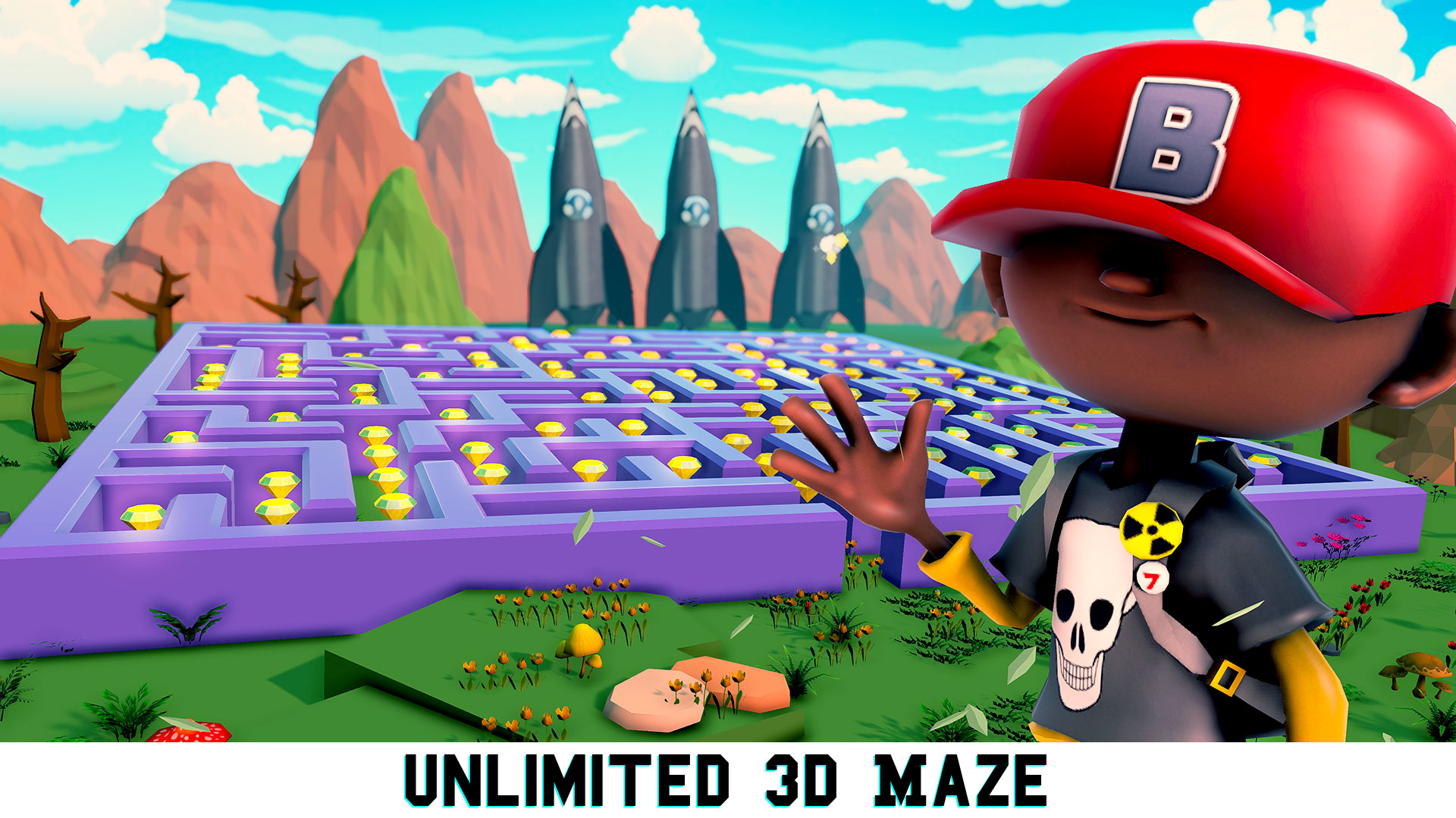 3D Maze Labyrinth Adventure