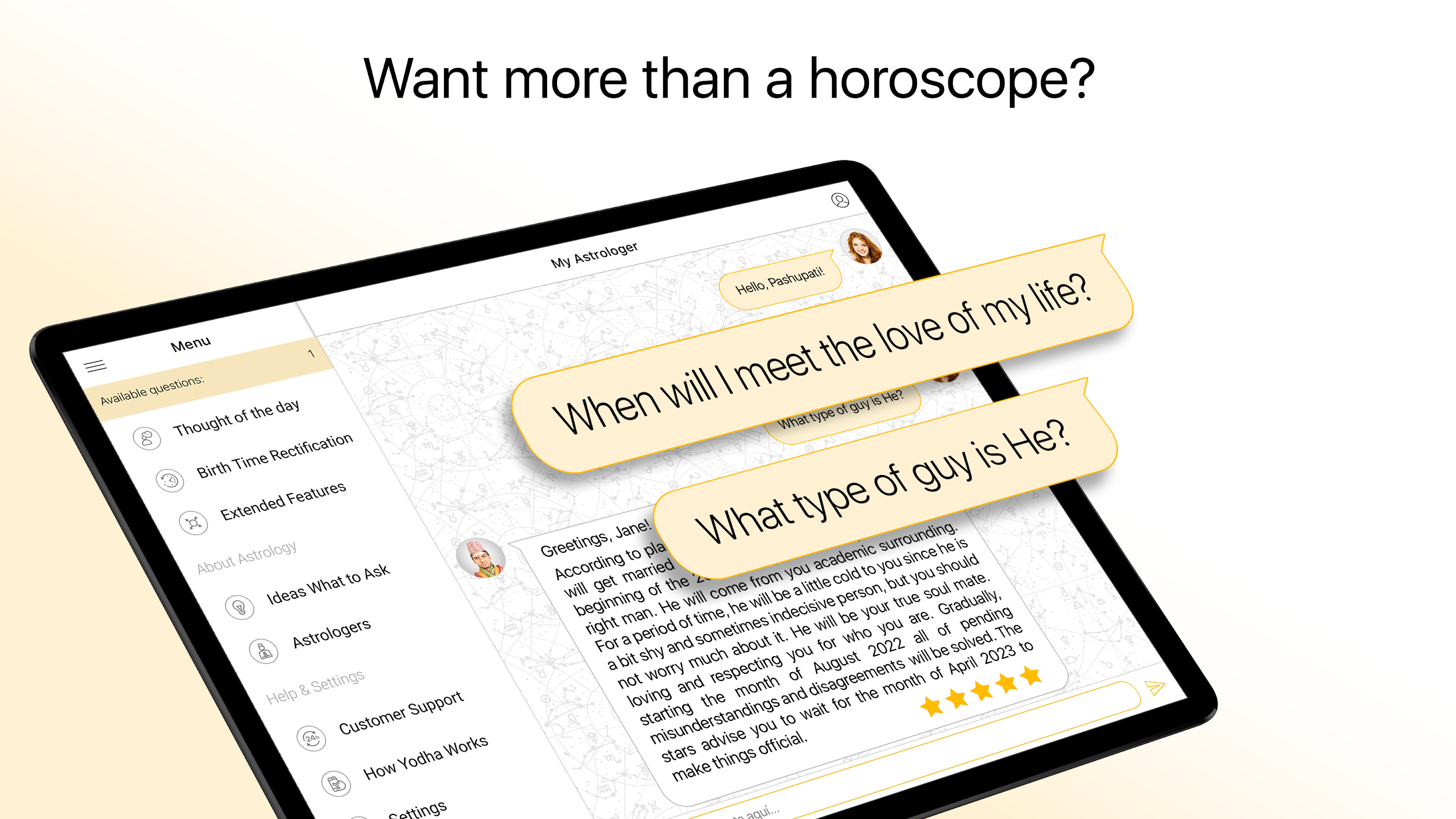 Horoscope + Astrology by Yodha