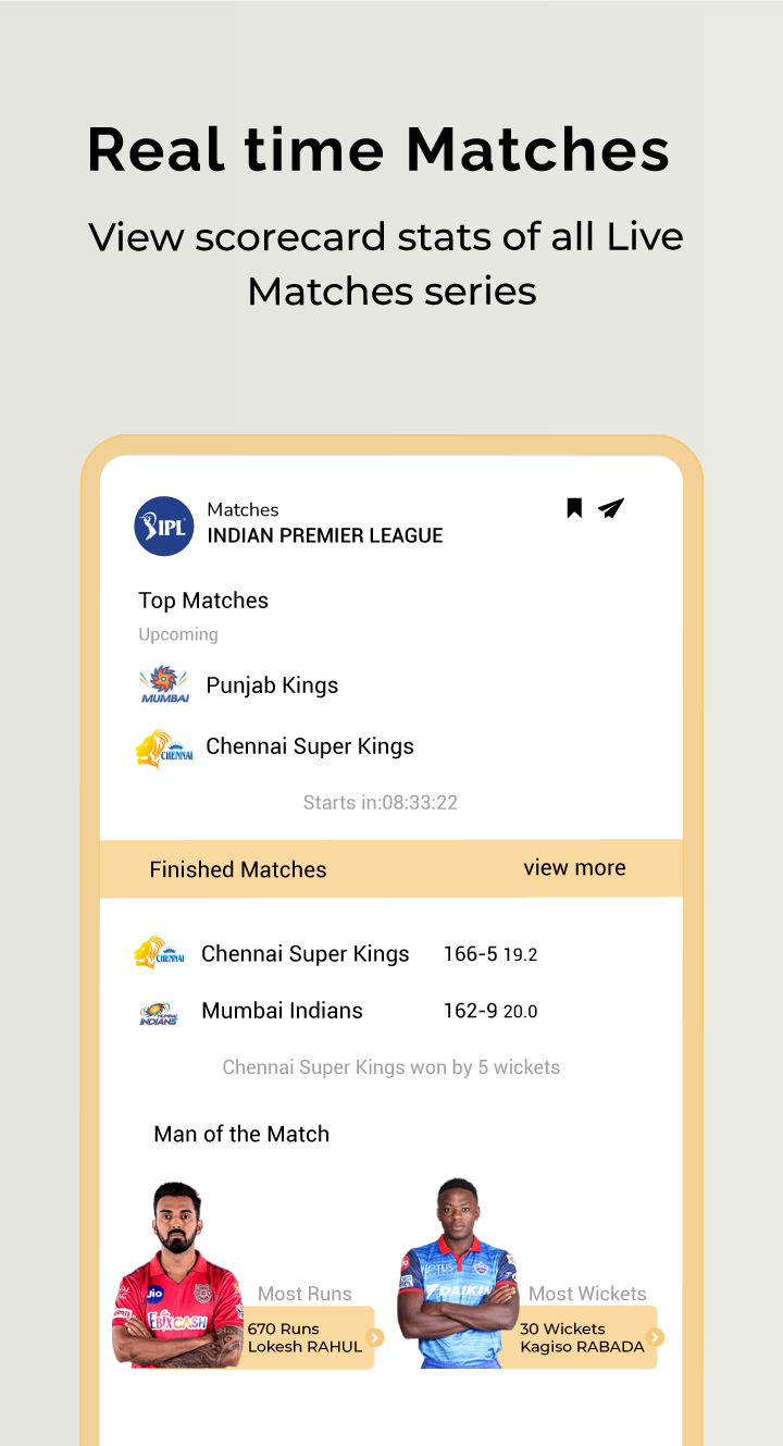 Live Cricket Score: Cricket Fast Live Line updates