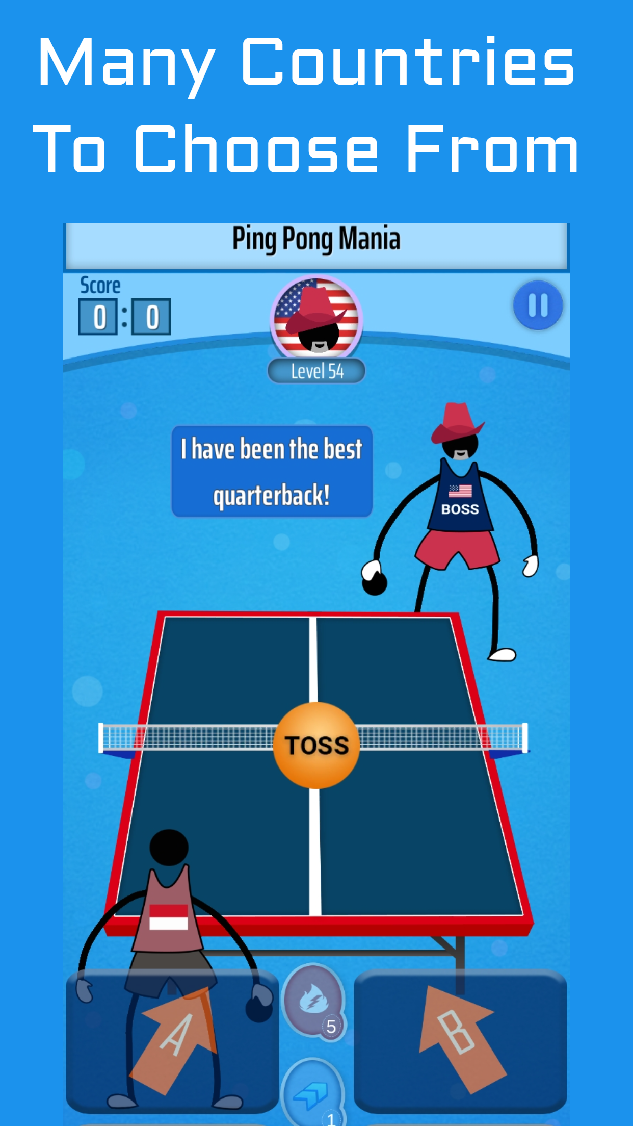 Ping Pong Mania - Multiplayer Table Tennis