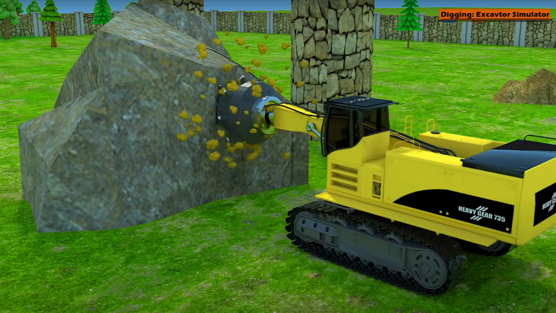 Digging Excavator Simulator