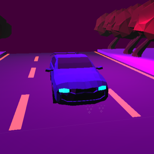 Neon Rider: neon traffic racer