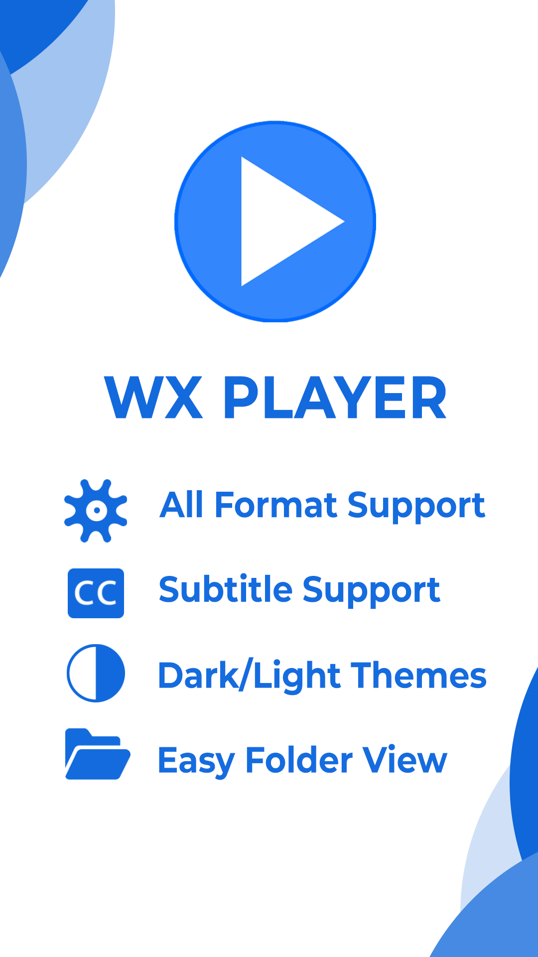 WXPlayer - Mp4 HD Player app