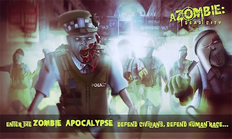 aZombie Dead City Zombie Shooting Game