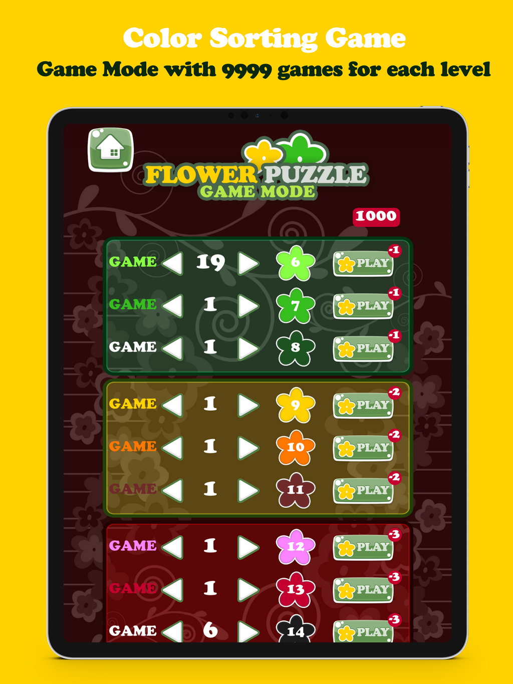 Flower Sort Puzzle - Color Sorting Game