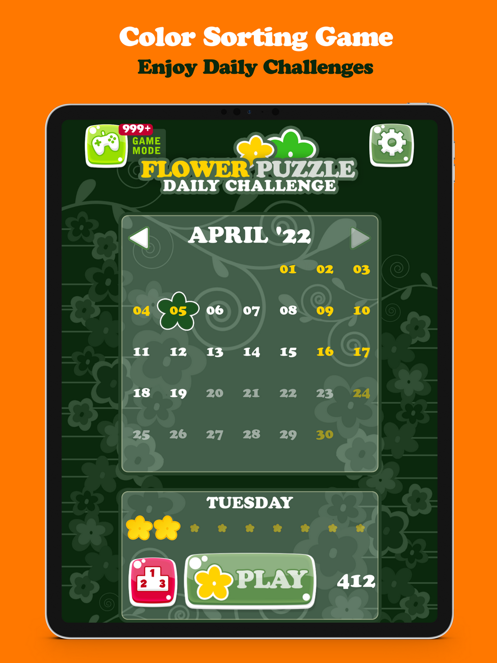 Flower Sort Puzzle - Color Sorting Game