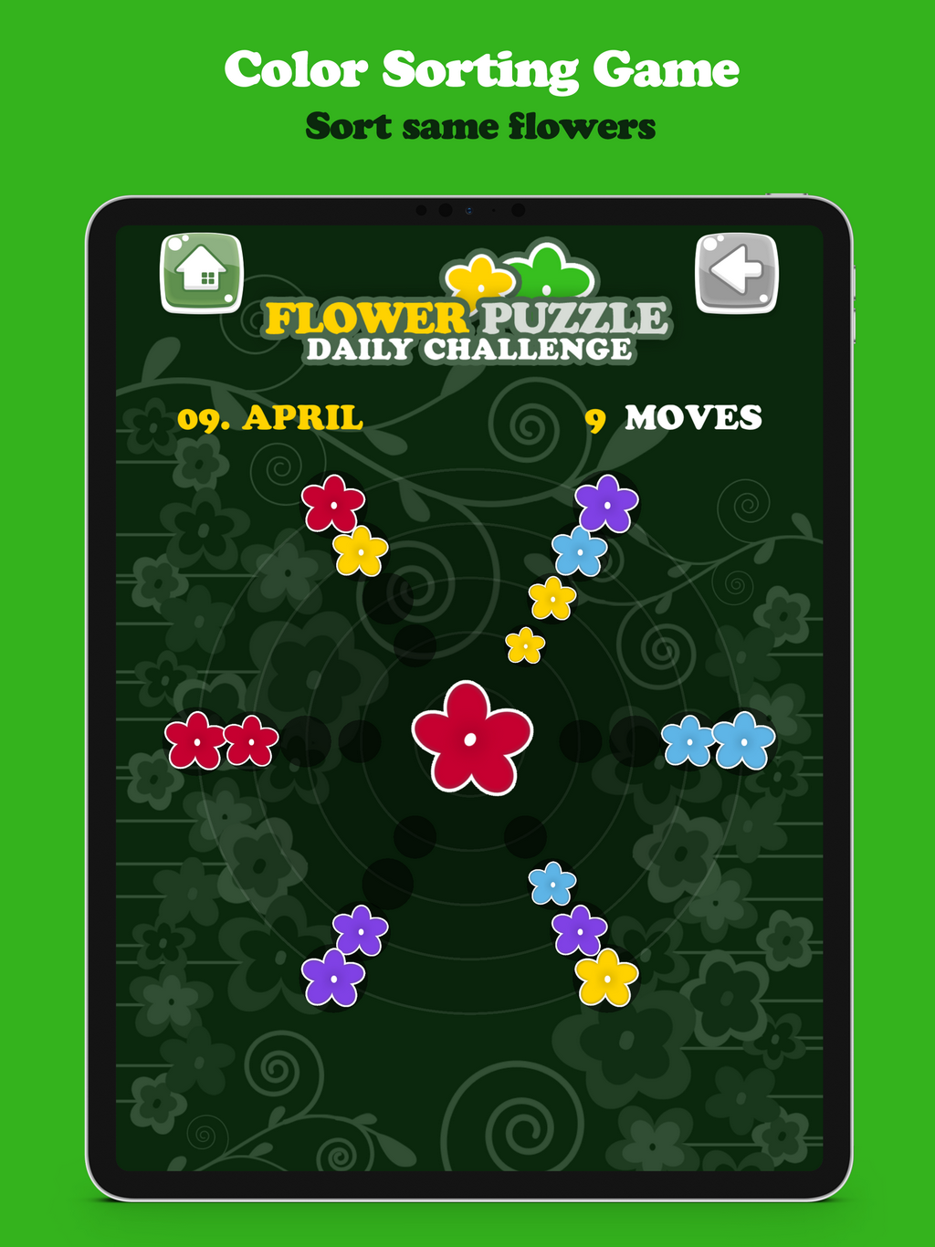 Flower Sort Puzzle - Color Sorting Game