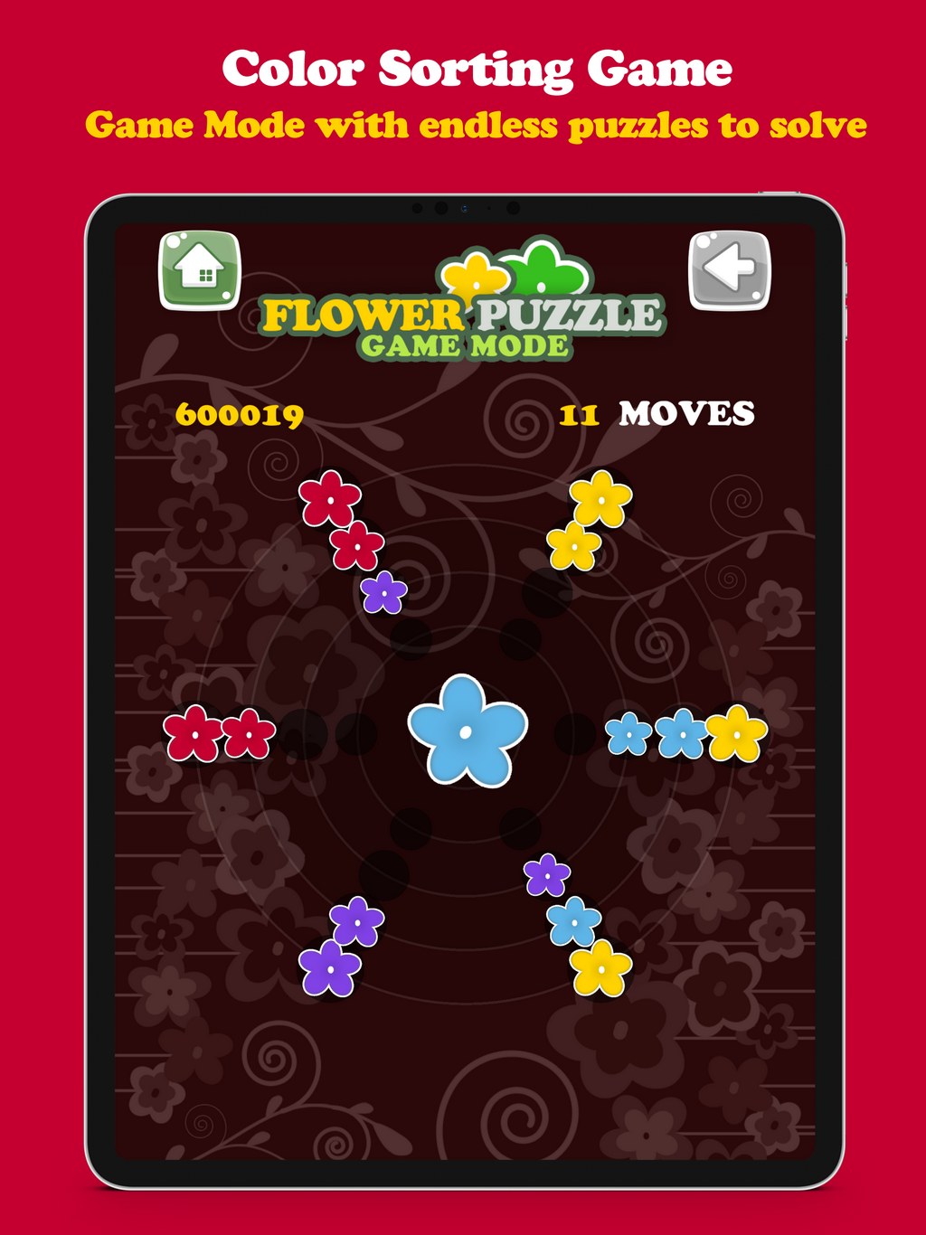 Flower Sort Puzzle - Color Sorting Game