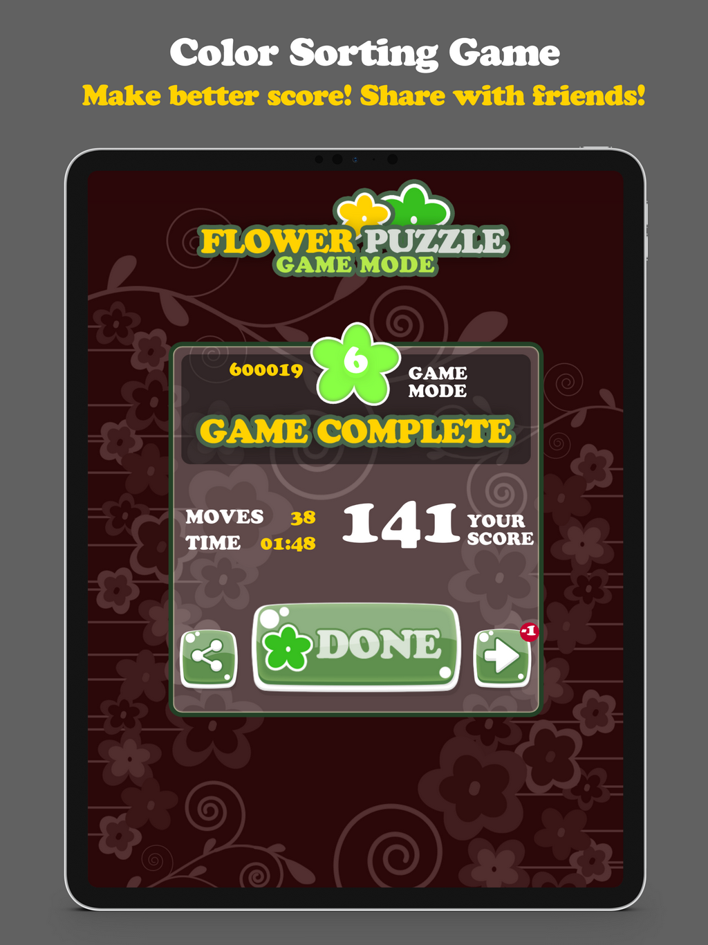Flower Sort Puzzle - Color Sorting Game