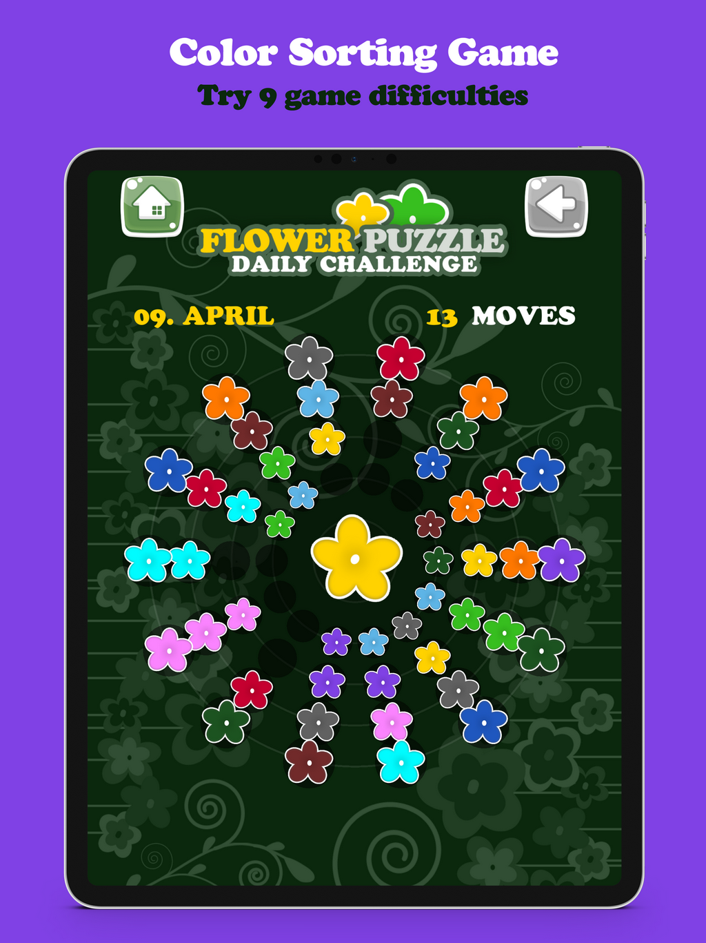 Flower Sort Puzzle - Color Sorting Game