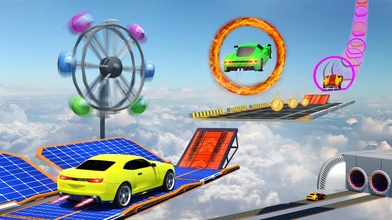 Impossible Stunts 3d Car Games