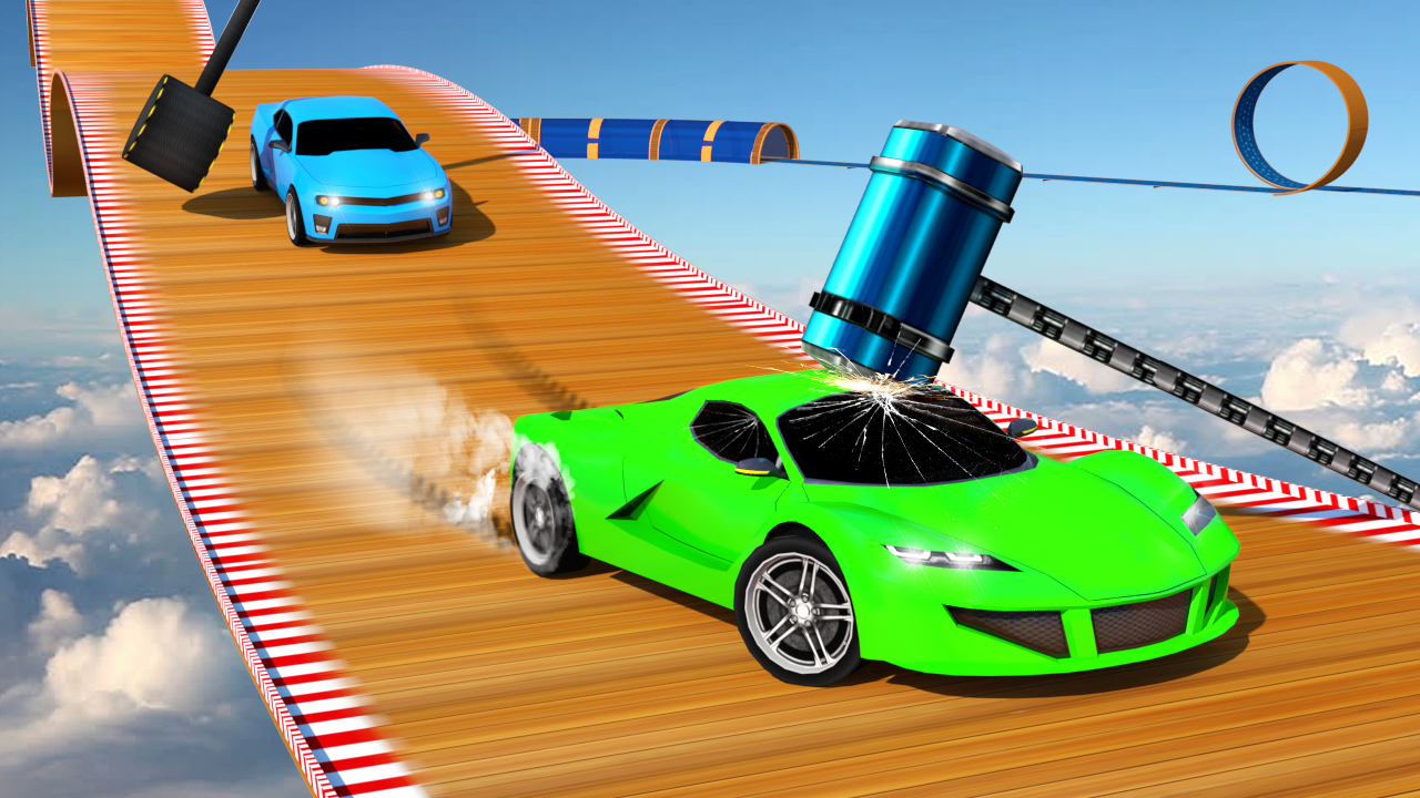 Impossible Stunts 3d Car Games