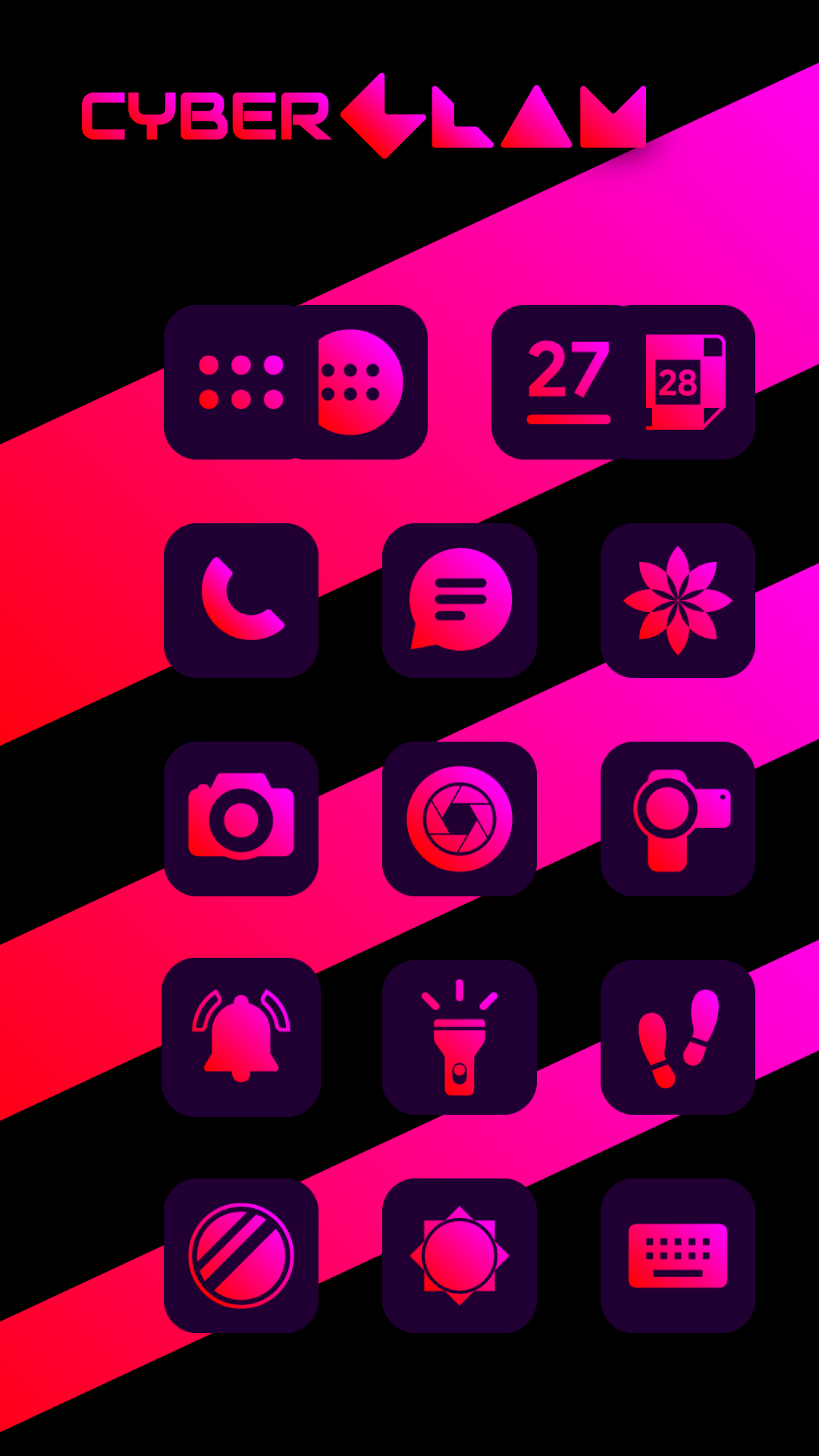 CyberGLAM - Icon pack