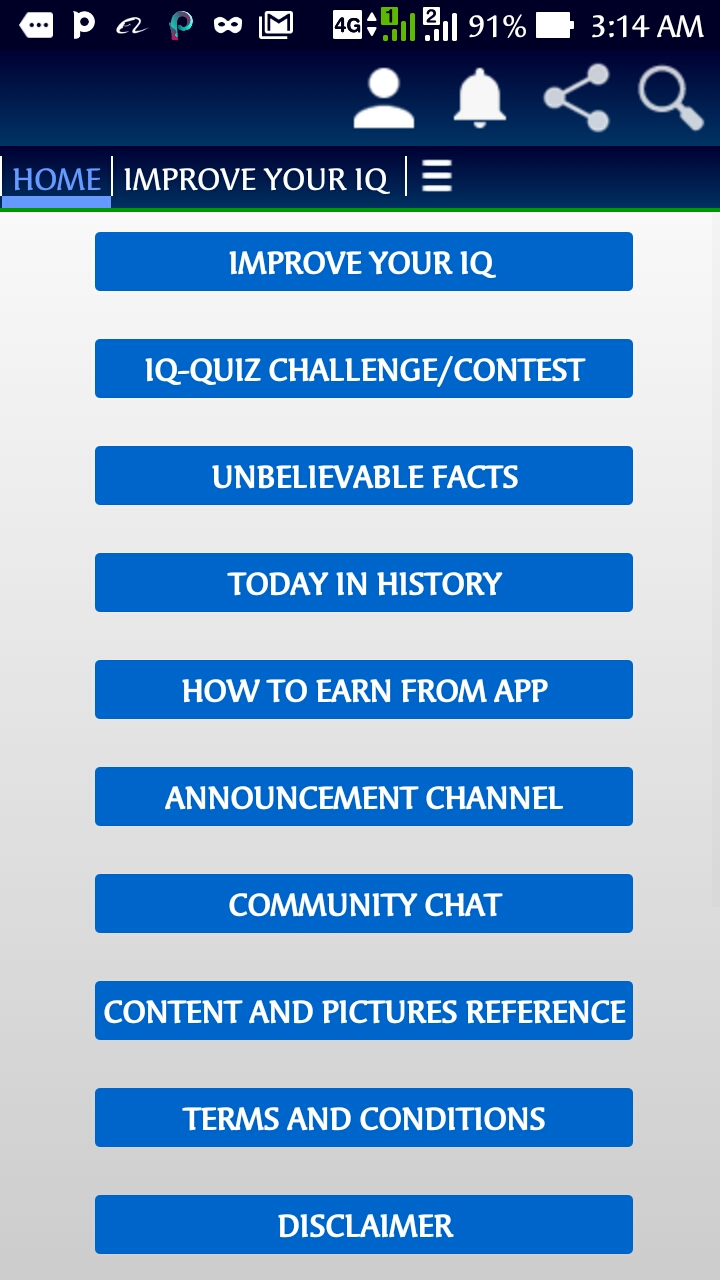 IQ-Quiz Challenge