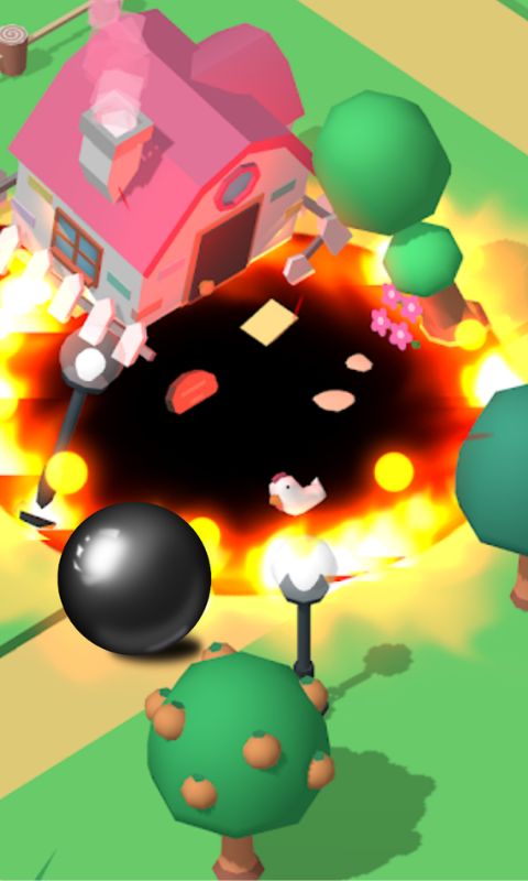 Black Hole Ball Run 3D