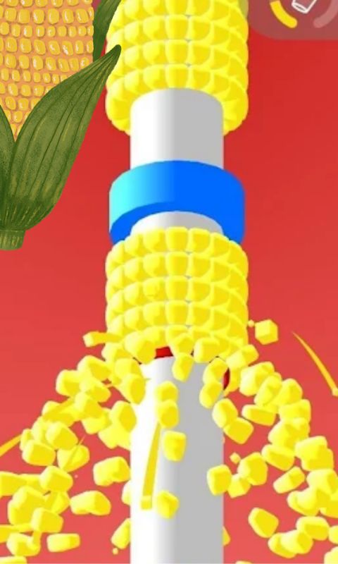 On-pipe Corn Cutter Game