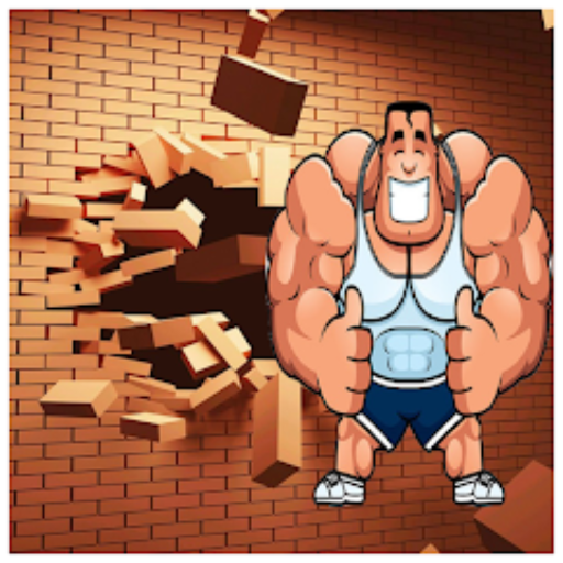 Smash Walls: Muscle Robot Game