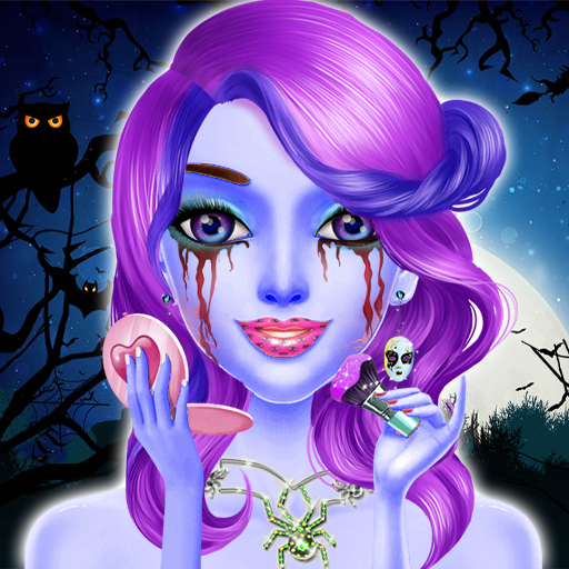 Halloween Makeup Salon Game