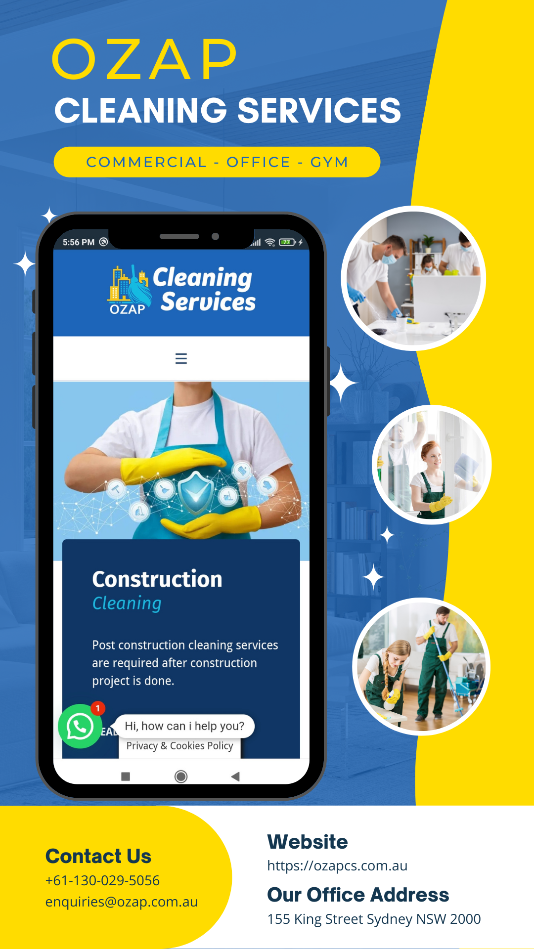 OZAP Cleaning Services Sydney