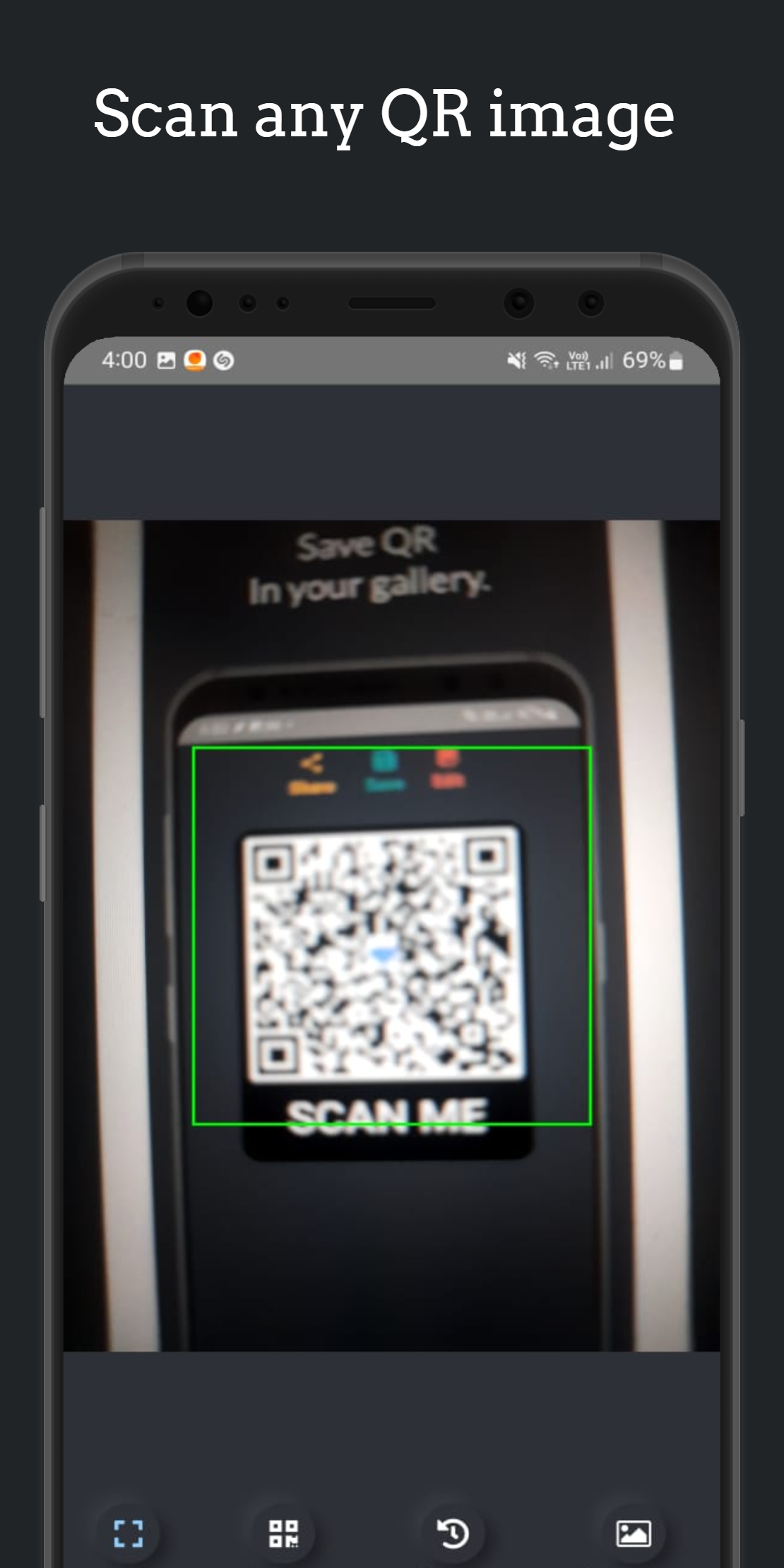Qr - Create Scan Save & Share