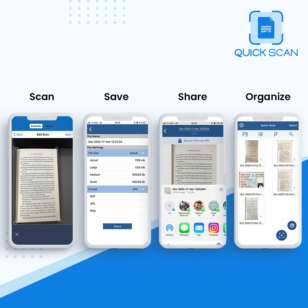 QuickScan Document Scanner App