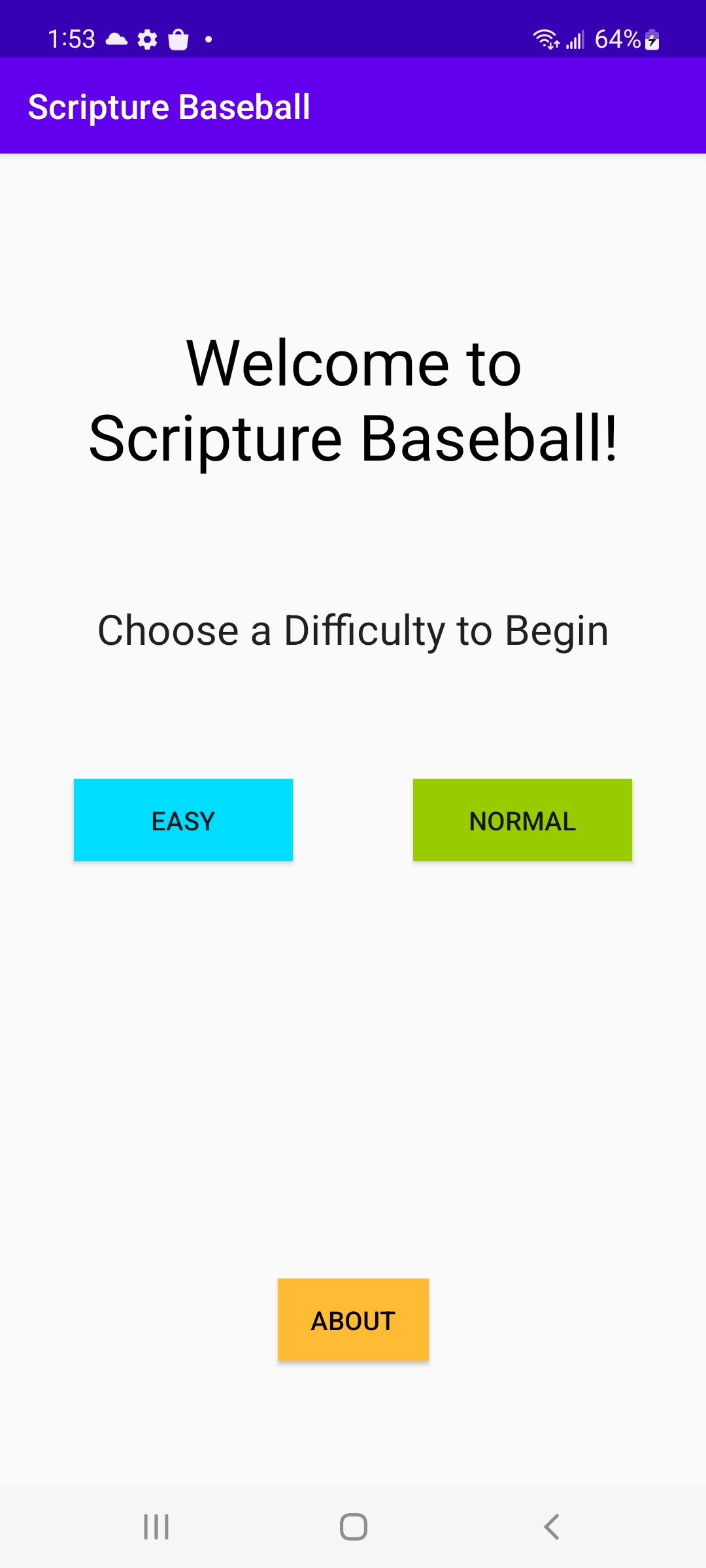 Scripture Baseball
