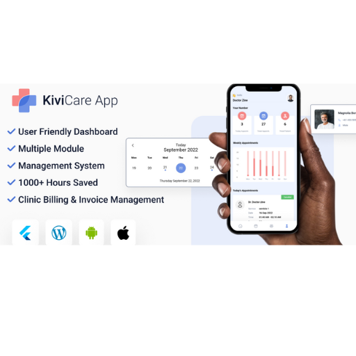 KiviCare – Clinic Flutter App