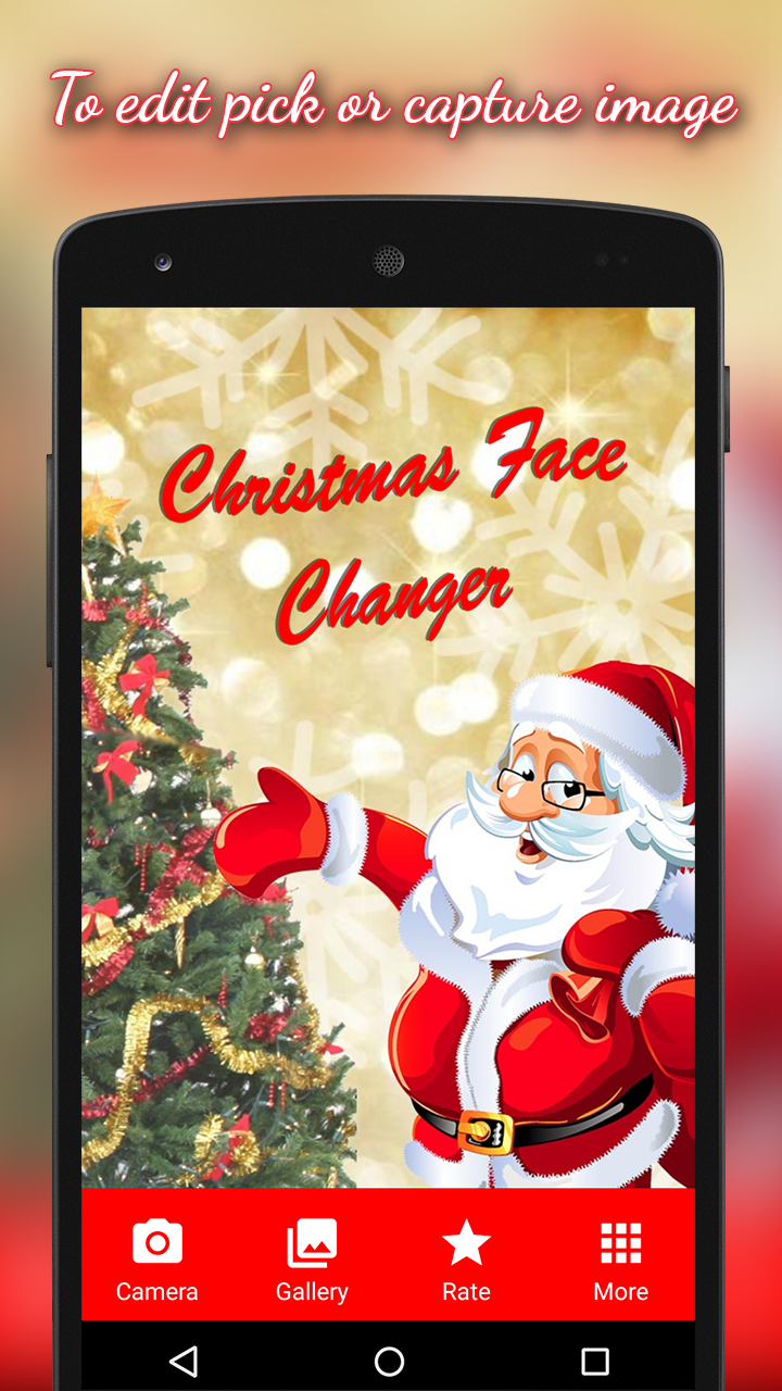Christmas Face Changer