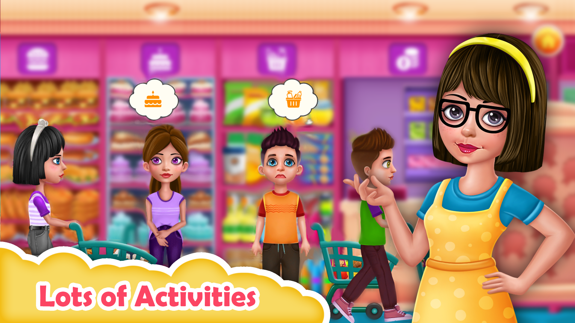 supermarket game for adult