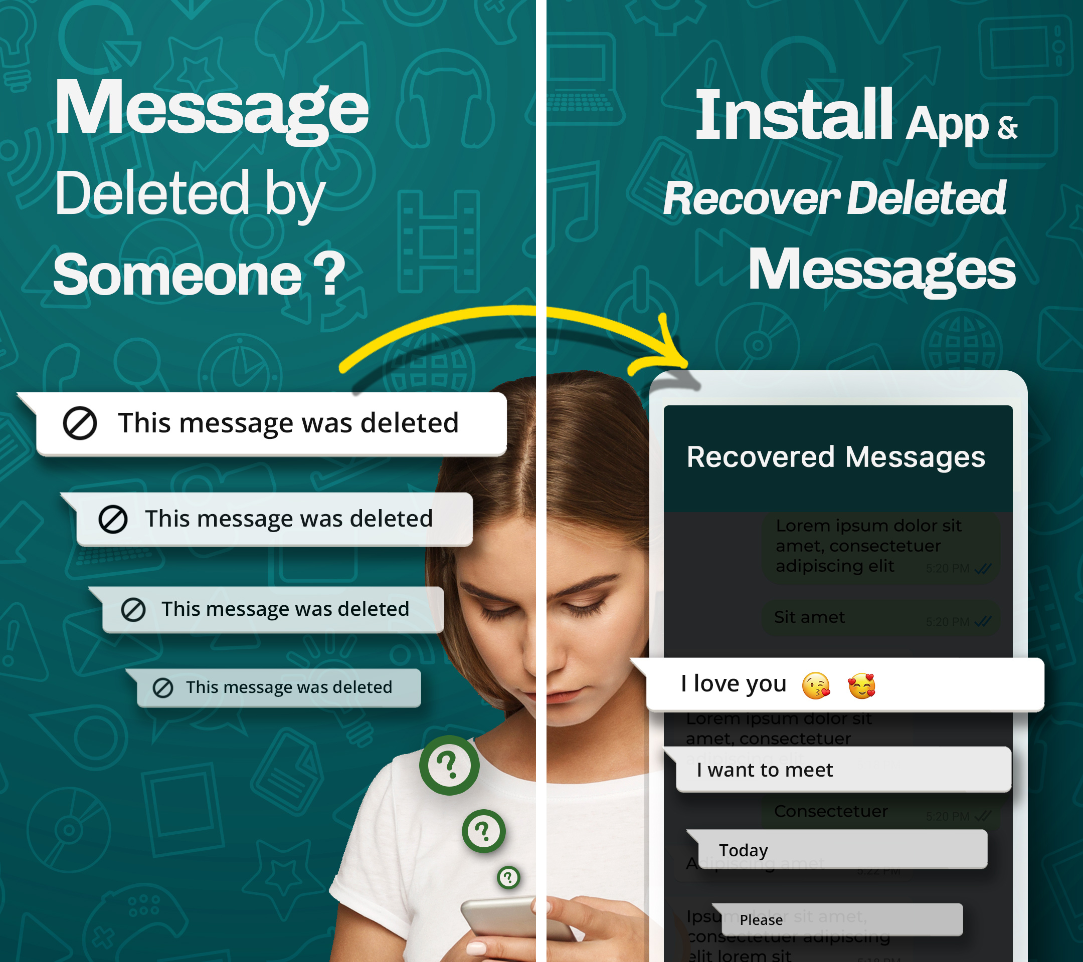 WhatsDeleted: Recover Messages