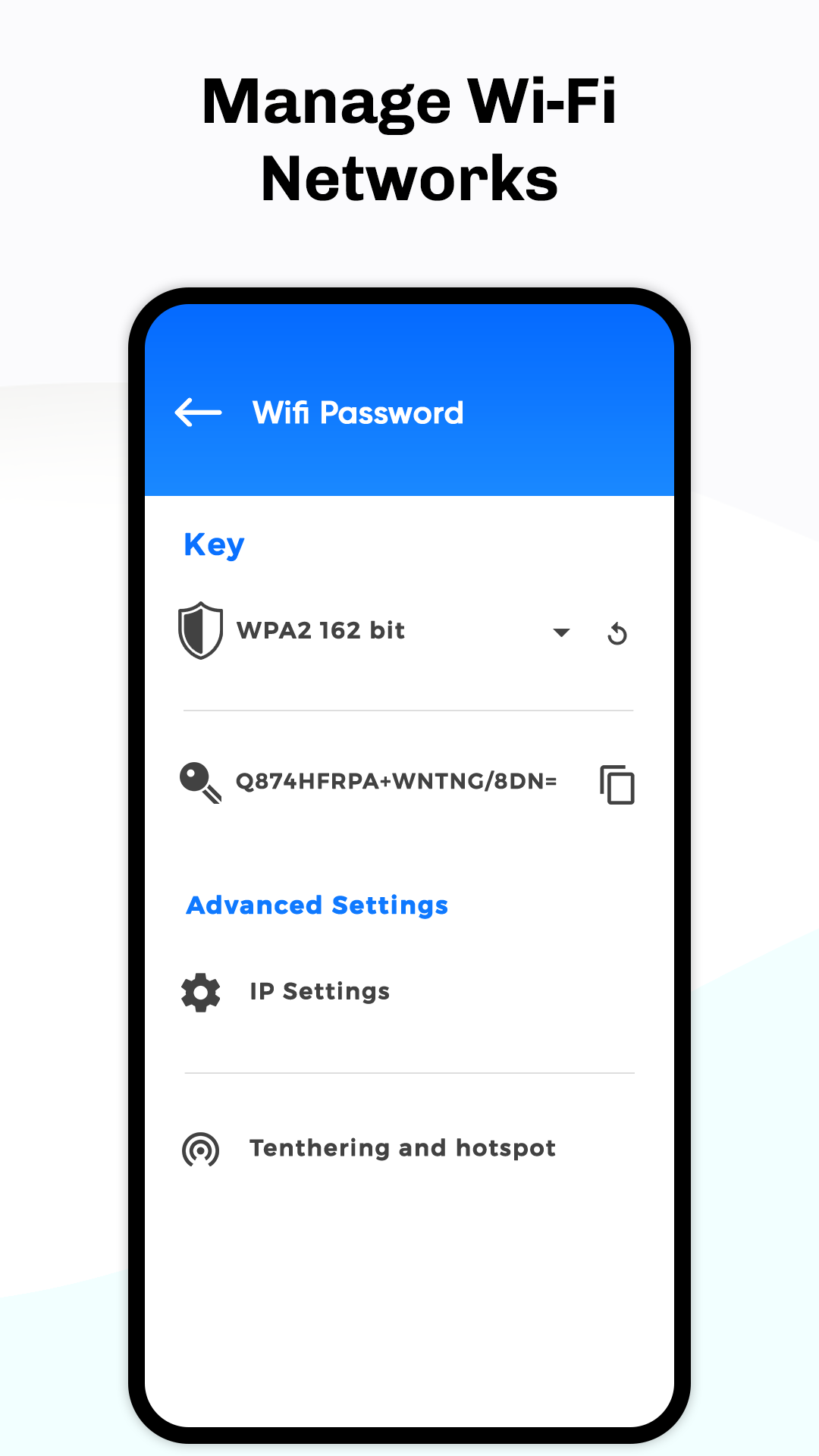 Wifi Password Show & Hotspot