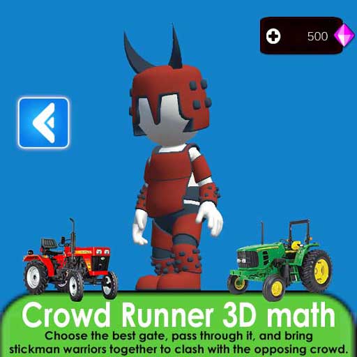 Crowd Runner 3D math