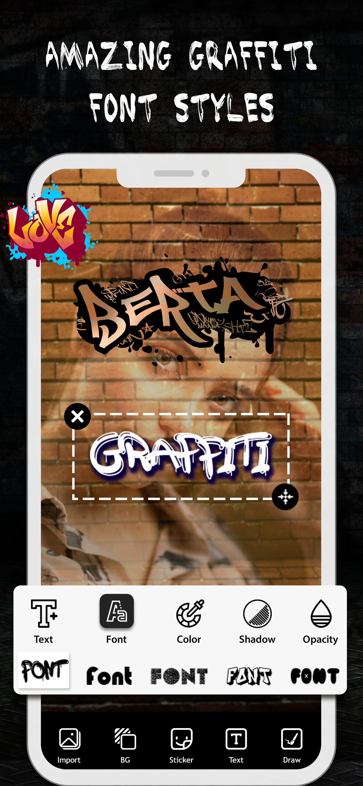 Graffiti Creator: Draw Text