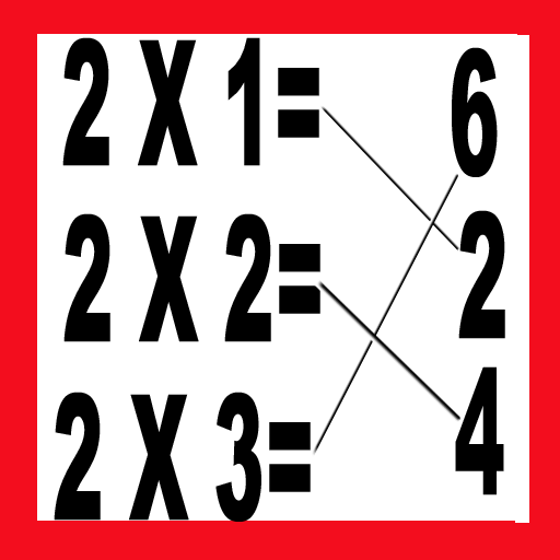 Math Multiplication Matching