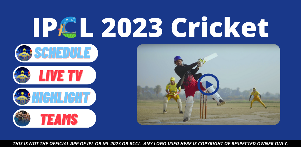 IPCL 2023 Cricket Live TV IPL