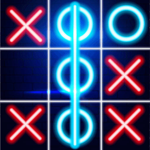 Tic Tac Toe - Glow, XO Game  App Price Intelligence by Qonversion