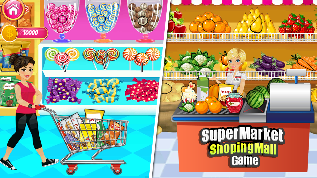 Supermarket Grocery Games  Shopping Mall Simulator::Appstore for  Android