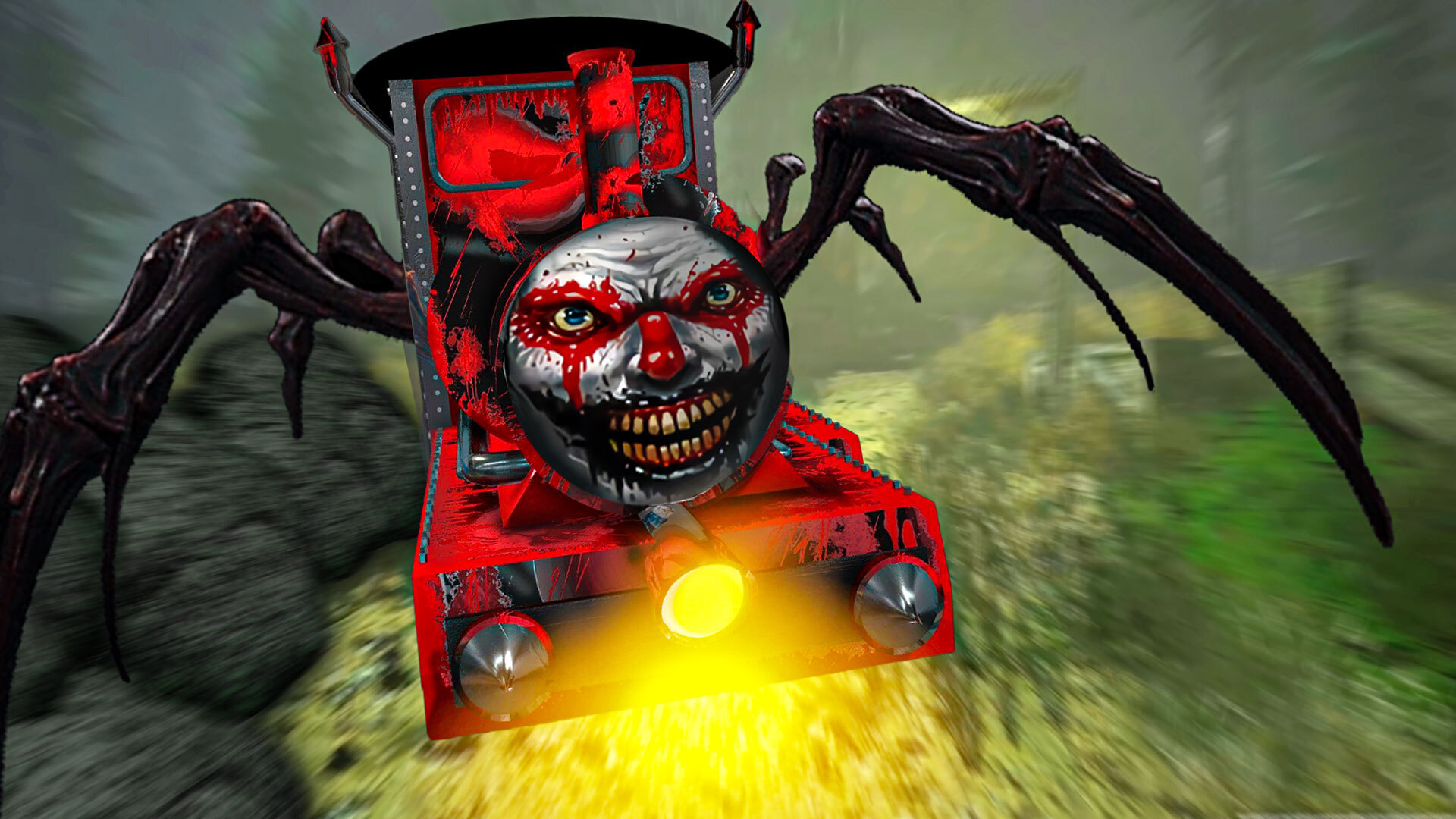 New Horror Game 'Choo-Choo Charles' Features a Spider-train.